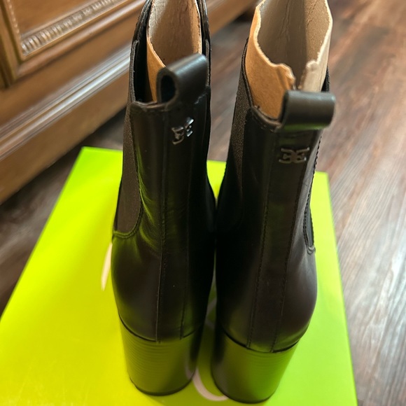 Women’s Sam Edelman Rollins Block Heel Chelsea Boots Size 7.5 - Picture 4 of 4